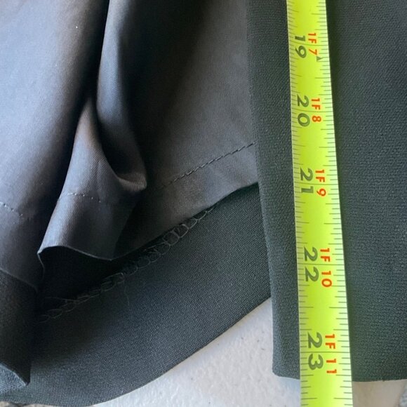 VTG Andrea Polizzi Rex Lester Small Black Halter Formal Gown Dress Velvet Goth - Picture 13 of 16